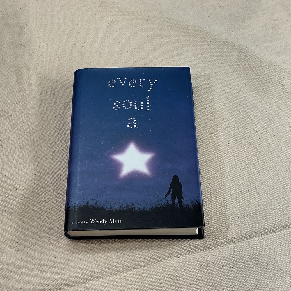 Every Soul a Star by Wendy Mass - Blue Hardcover Book